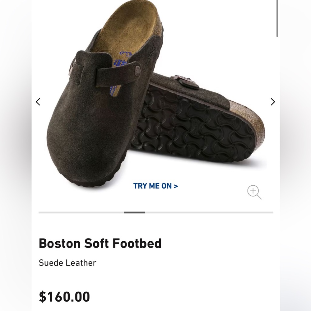 Birkenstock Soft Footbed Suede Leatger